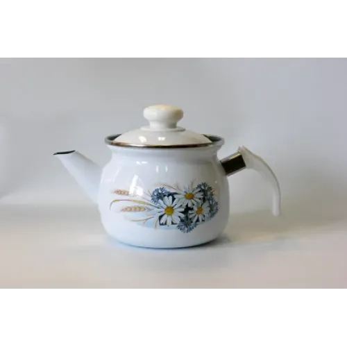 Чайник эмалированный с рисунком - Лысьвенские эмали 1 л