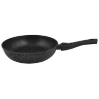 Сковорода с антипригарным покрытием литая 24 см съемн/руч Гранит Плюс ТМ Традиция