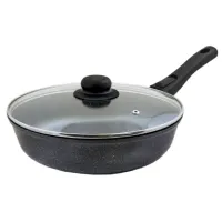 Сковорода с антипригарным покрытием литая 26 см съемн/руч стекл/кр Оптима ТМ Традиция