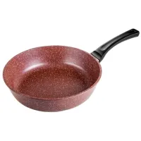 Сковорода с антипригарным покрытием литая 26 см Шоколад ТМ Горница