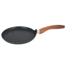 Сковорода с антипригарным покрытием литая блинная 26 см Granit Ultra Blue ТМ KUKMARA