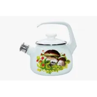 Чайник эмалированный Грибная поляна 2.5 л