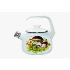 Чайник эмалированный Грибная поляна 2.5 л