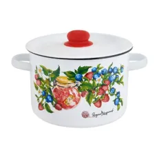 Кастрюля эмалированная цилиндрическая Конфитюр 4.5 л ТМ Appetite