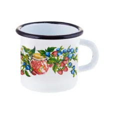 Кружка эмалированная Конфитюр 400 мл ТМ Appetite