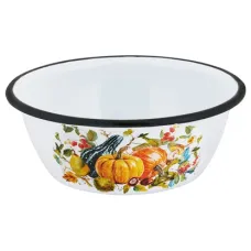 Миска эмалированная Осень 1.5 л ТМ Appetite