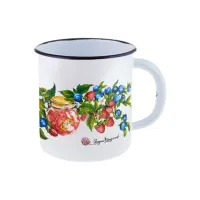 Кружка эмалированная Конфитюр 1 л ТМ Appetite