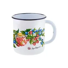 Кружка эмалированная Конфитюр 1 л ТМ Appetite