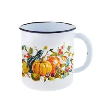 Кружка эмалированная Осень 1 л ТМ Appetite