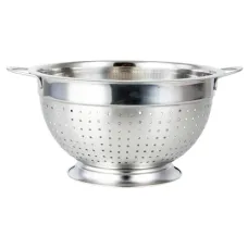 Дуршлаг из нержавеющей стали 34 см, 2 ручки