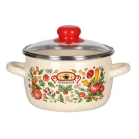 Кастрюля эмалированная сферическая Болоньезе 2 л ТМ Appetite