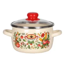 Кастрюля эмалированная сферическая Болоньезе 2 л ТМ Appetite