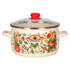Кастрюля эмалированная сферическая Болоньезе 4 л ТМ Appetite