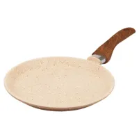 Блинница с антипригарным покрытием 22 см Миндаль ТМ Традиция