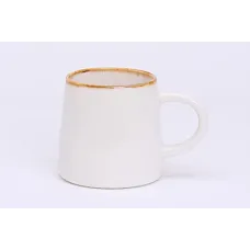 Кружка фарфоровая 450 мл конус Карамель 4 ТМ Appetite