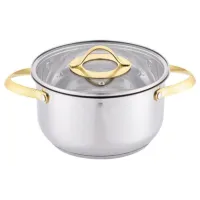 Кастрюля из нержавеющей стали Олимпия 4.5 л ТМ Appetite