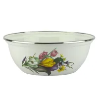 Миска эмалированная 2,5 л мет/об с рисунком