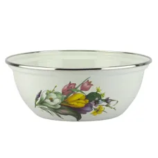 Миска эмалированная 2,5 л мет/об с рисунком