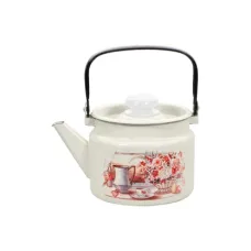 Чайник эмалированный 2 л Летний этюд