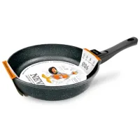 Сковорода с антипригарным покрытием литая 26 см съемная ручка Neva Granite ТМ NEVA