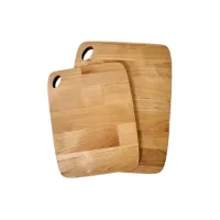 Комплект 2 доски разделочные береза 22,2х17 см и 27,5х21 см