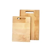 Комплект 2 доски разделочные береза 24х17см и 29,5х19,5см