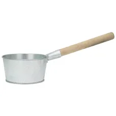 Ковш оцинкованный с деревянной ручкой 1.5 л