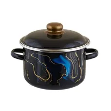 Кастрюля эмалированная цилиндрическая Mirage 3 л ТМ Appetite