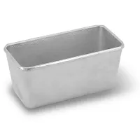 Хлебная форма алюминиевая литая 21.5x10.5x10.5 см ТМ Kukmara