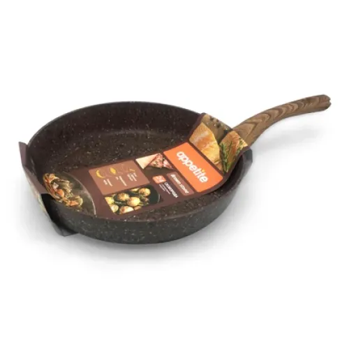 Сковорода с антипригарным покрытием Brown Stone 24 см ТМ Appetite
