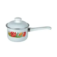 Кастрюля эмалированная 1 л Ласковый май - Лысьвенские эмали