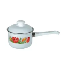 Кастрюля эмалированная 1 л Ласковый май - Лысьвенские эмали