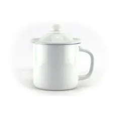 Кружка эмалированная 1 л с/кр без рисунка