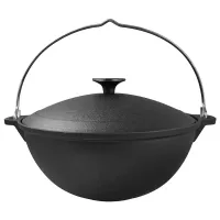 Казан чугунный с крышкой Myron Cook 6 л