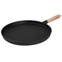 Сковорода для блинов чугунная 25 см TM Myron Cook