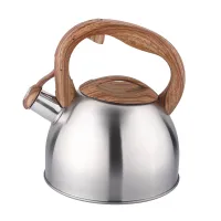 Чайник из нержавеющей стали со свистком, ручка под дерево TM Appetite 2.5 л