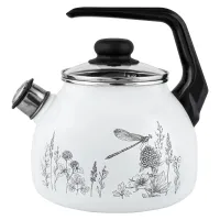 Чайник эмалированный 3 л со свистком FLORA-2 – TM Appetitе