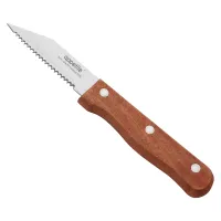 Нож из нержавеющей стали для овощей Кантри 7 см с зуб ТМ Appetite