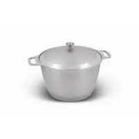 Кастрюля алюминиевая литая 10 л алюм/кр ТМ KUKMARA