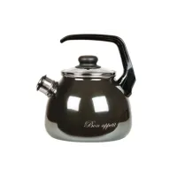 Чайник эмалированный сферический со свистком 3 л Bon Appetit – Стальэмаль