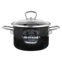 Кастрюля эмалированная цилиндрическая Maison 2 л ТМ Appetite