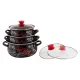 Набор эмалированной посуды 3 предмета Болоньезе-1-Экстра - КМЗ