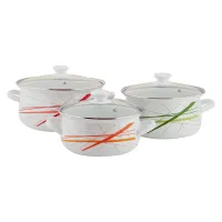 Набор эмалированной посуды 3 предмета График-1-ЭКСТРА - КМЗ