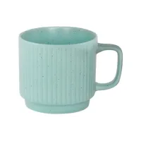 Кружка фарфоровая 300 мл цилиндр Рельеф 7 ТМ Appetite