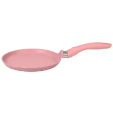 Сковорода блинная с антипригарным покрытием литая 20 см Trendy style rose ТМ KUKMARA