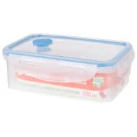 Контейнер пластиковый прямоугольный 500 мл герм/крышка с клапаном ТМ Appetite