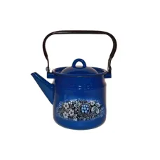 Чайник эмалированный с напылением Вологодский сувенир 2 л - Стальэмаль