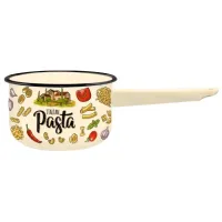 Ковш эмалированный цилиндрический без крышки 1.5 л Pasta ITALIAN - TM Appetitе