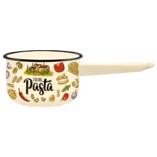 Ковш эмалированный цилиндрический без крышки 1.5 л Pasta ITALIAN - TM Appetitе