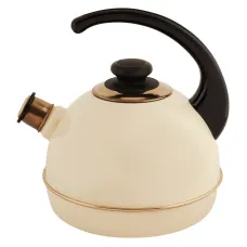 Чайник эмалированный 3.5 л конс/руч слон кость